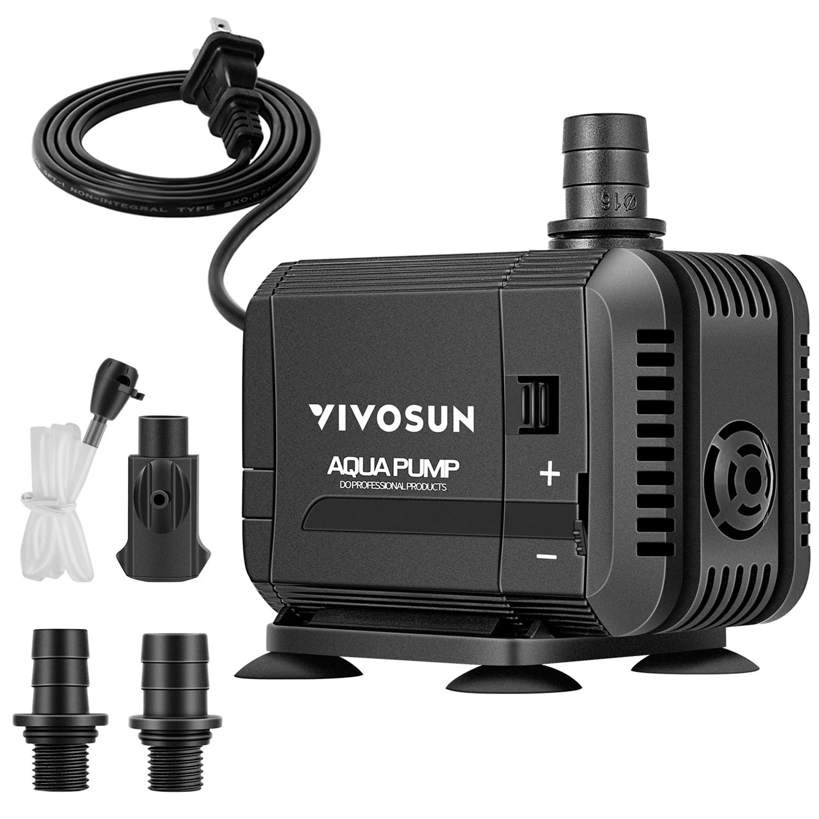 Vivosun Hydroponics Water Pump - 400GPH 1500L/H Submersible...