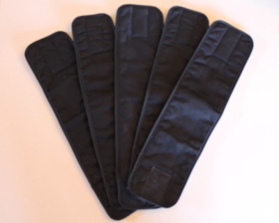 5 Pack Male Dog Diaper Black Choose -Xl Belly Band Wrap