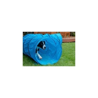 Dog Agility Training Tunnel Chute 18' Obedience Blue Puppy E...
