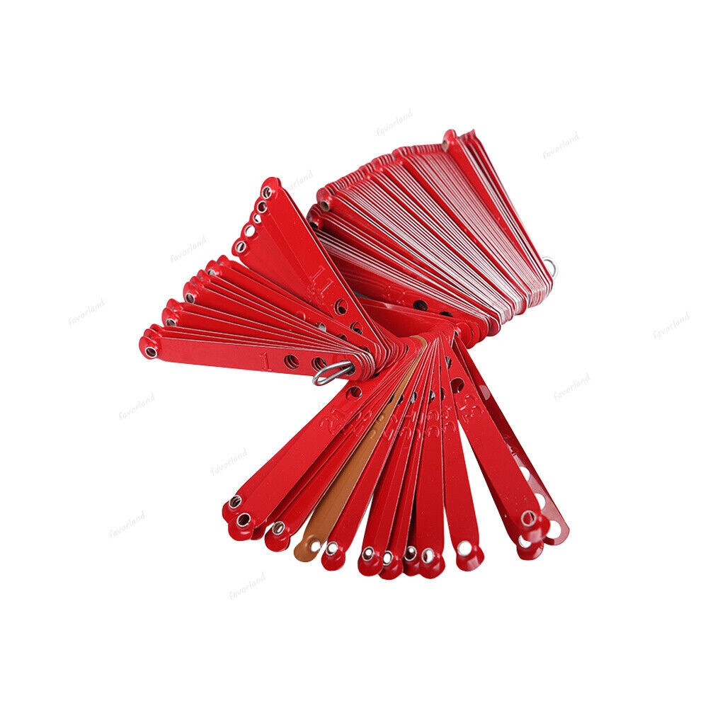 Chicken Pheasant Aluminum Leg Rings ID Tags (100 Pieces)