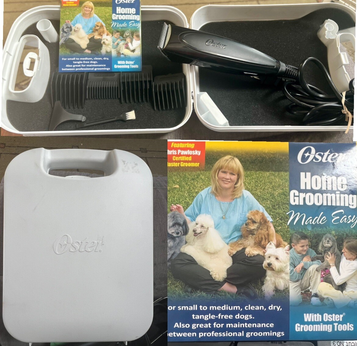 Oster Animal Care Clippers with Home Grooming DVD