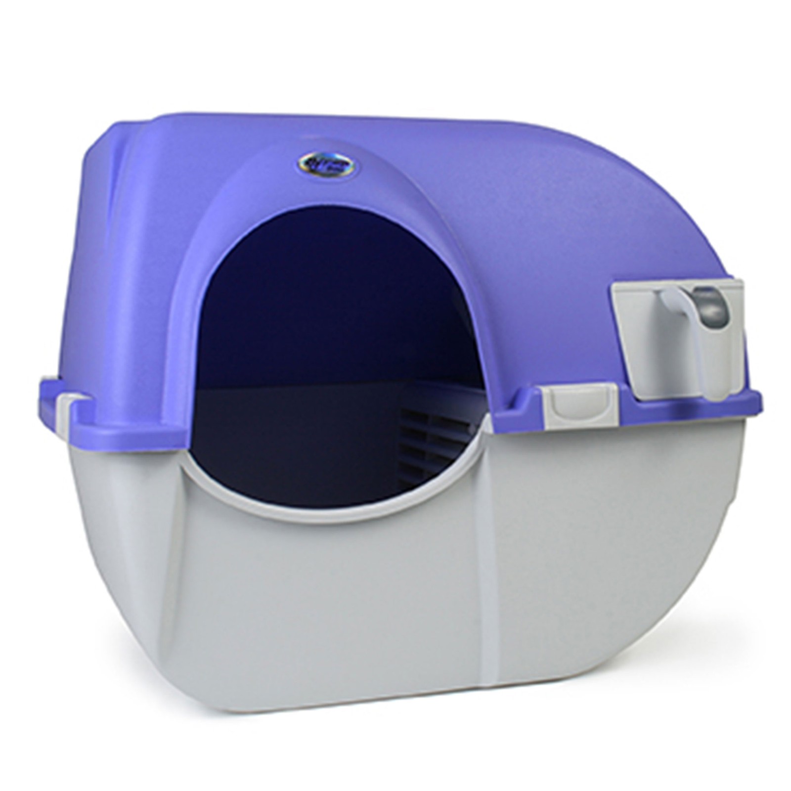 Omega Paw Roll 'n Clean Self-Cleaning Cat Litter Box - Large...