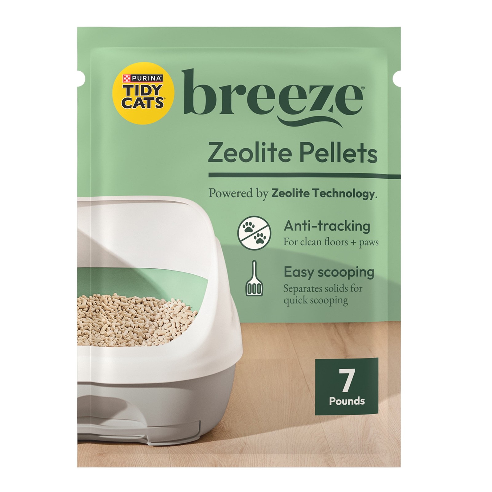 Purina Tidy Cats Breeze Unscented Zeolite Cat Litter Refill...