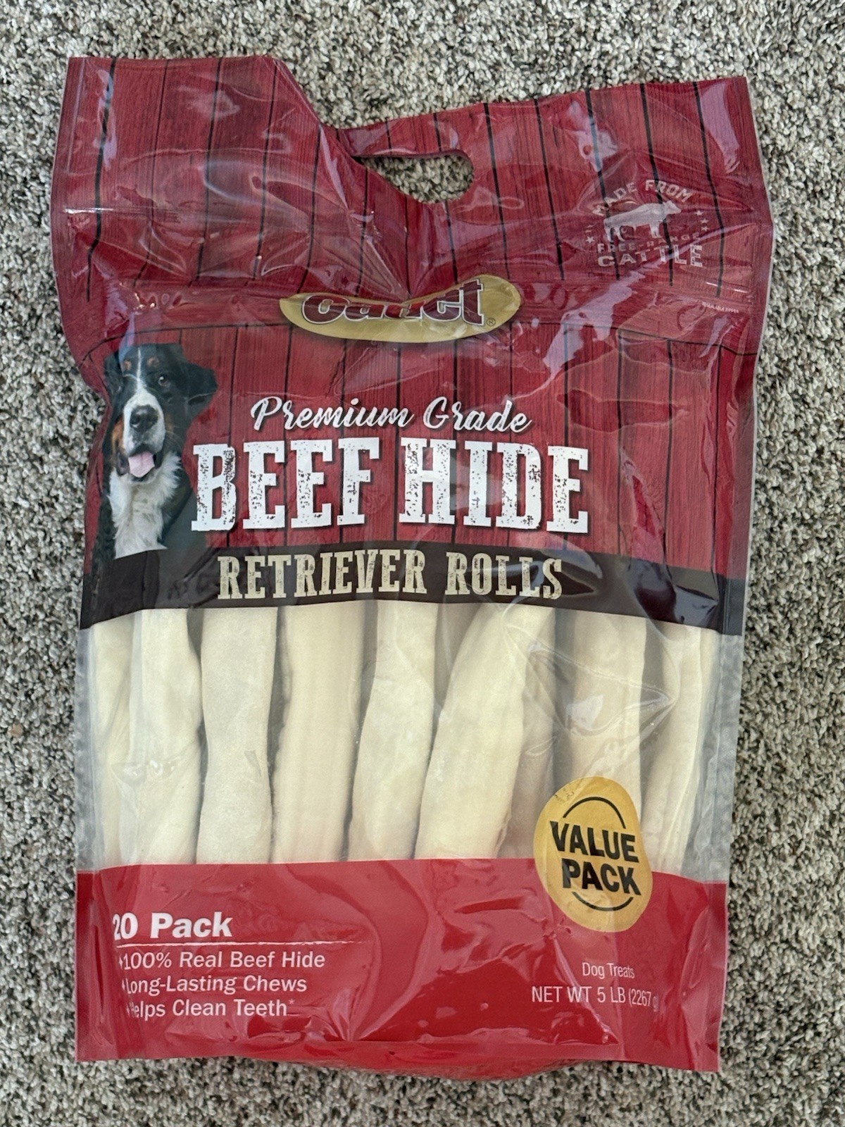 Cadet Premium Grade Dog Rolls - 20 Pack - 5 lbs Each