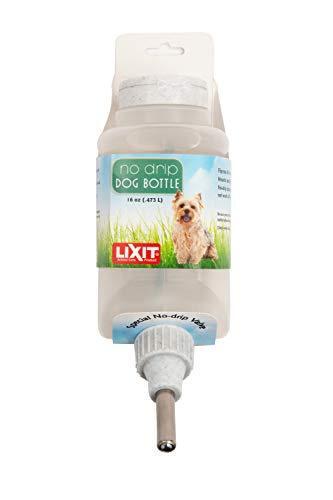 Lixit Top Fill Water Bottles for Dogs (16 oz Pack of 1) Whit...