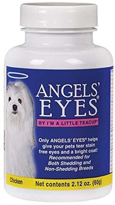 Angels' Eyes Tear Stain Remover, Chicken Flavor, For Dogs -...