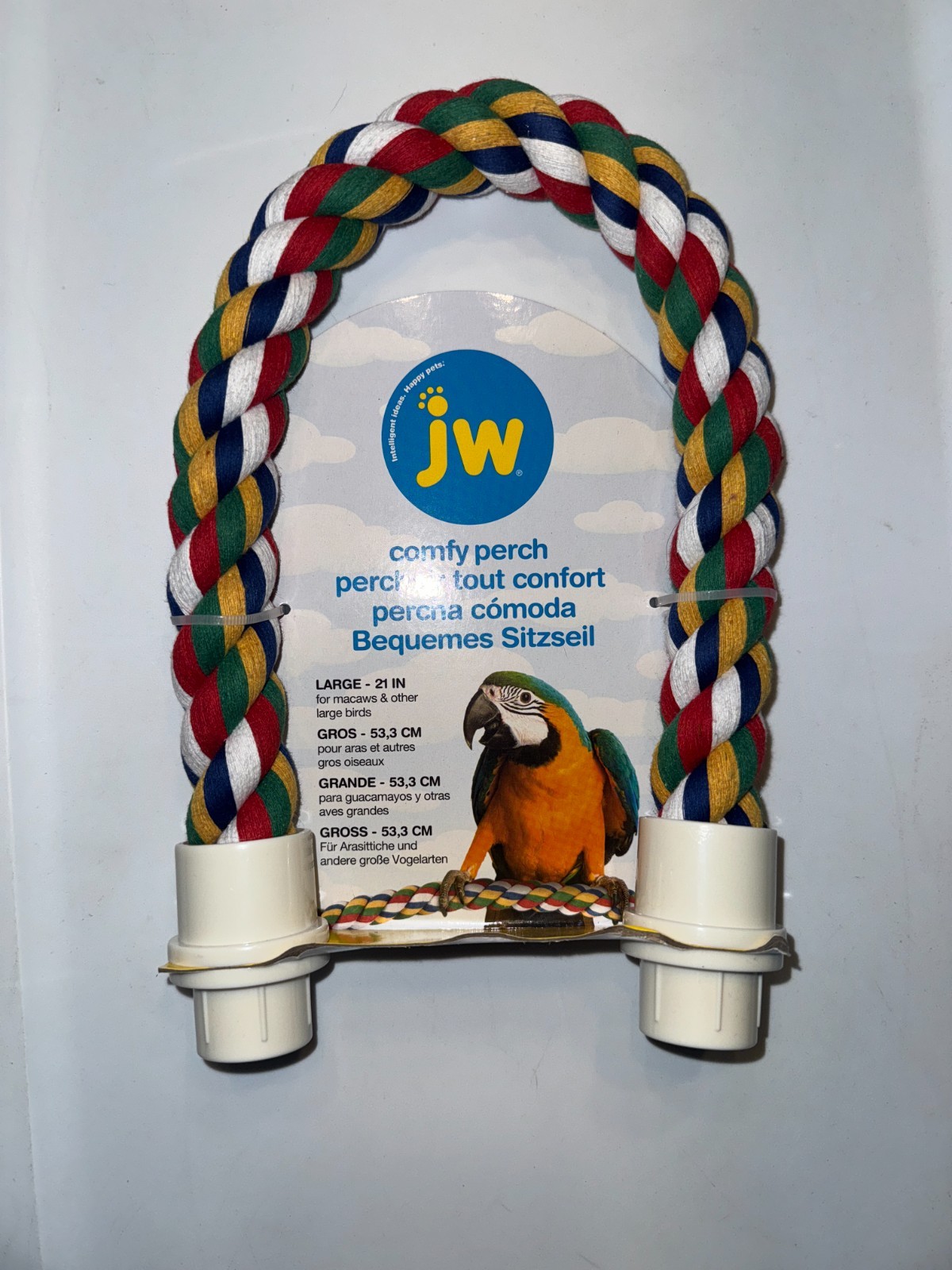 JW Comfy Perch L for Large Birds - 21 Inch