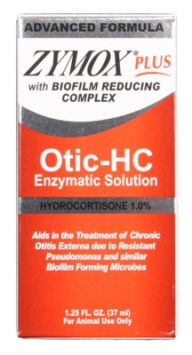 Zymox Plus Otic Enzymatic Solution With Hydrocortisone (1.25...
