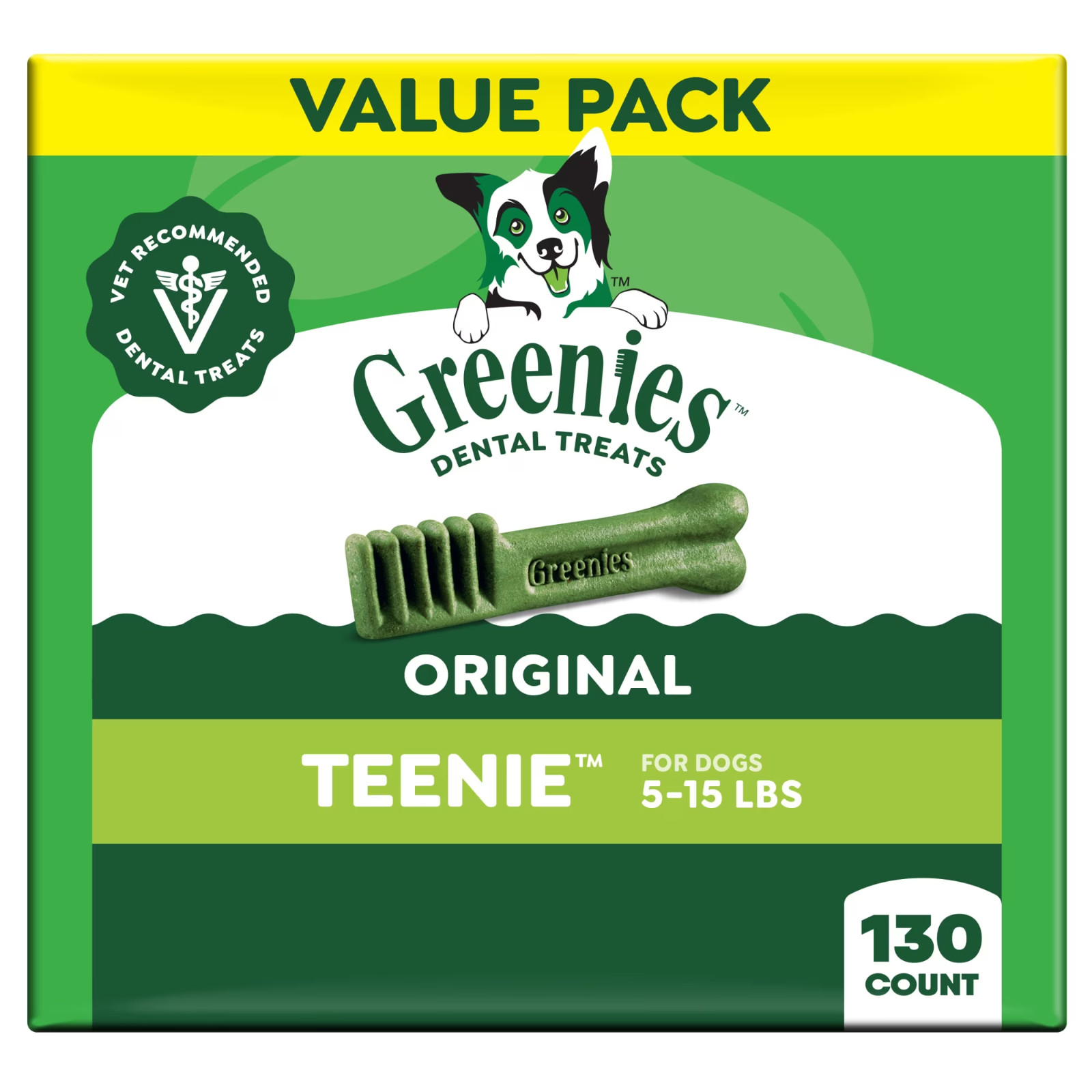 Greenies Teenie Size Adult Dog Treats - Original Flavor - 13...