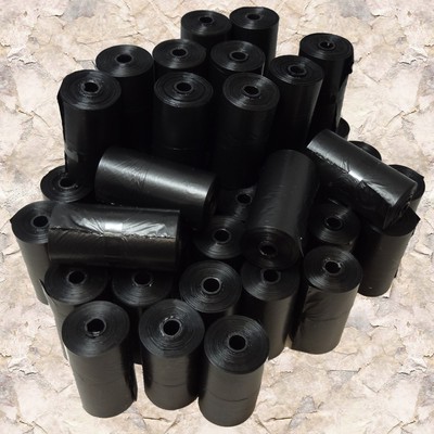 1100 Bags On Rolls Biodegradable Garbage Pet Dog Bag Waste P...