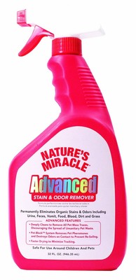 Natures Miracle Advanced Formula Pet Stain & Odor Remover 32...