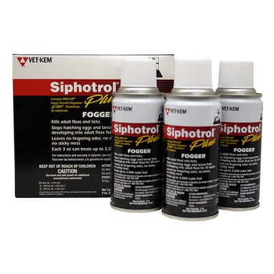 Vet-Kem Siphotrol Plus Flea And Tick Fogger