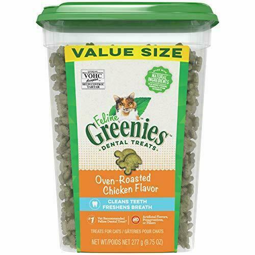 GREENIES Oven Roasted Chicken Dental Treats for Cats (9.75 o...