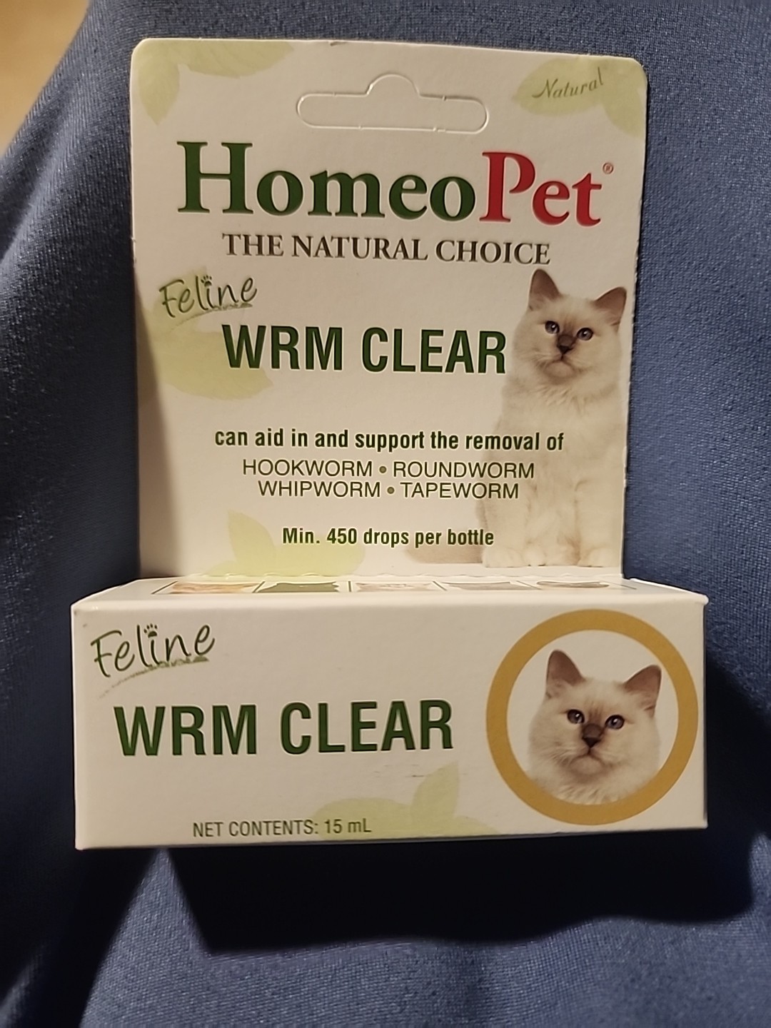 HomeoPet Feline WRM Clear Drops 4730 15 ml