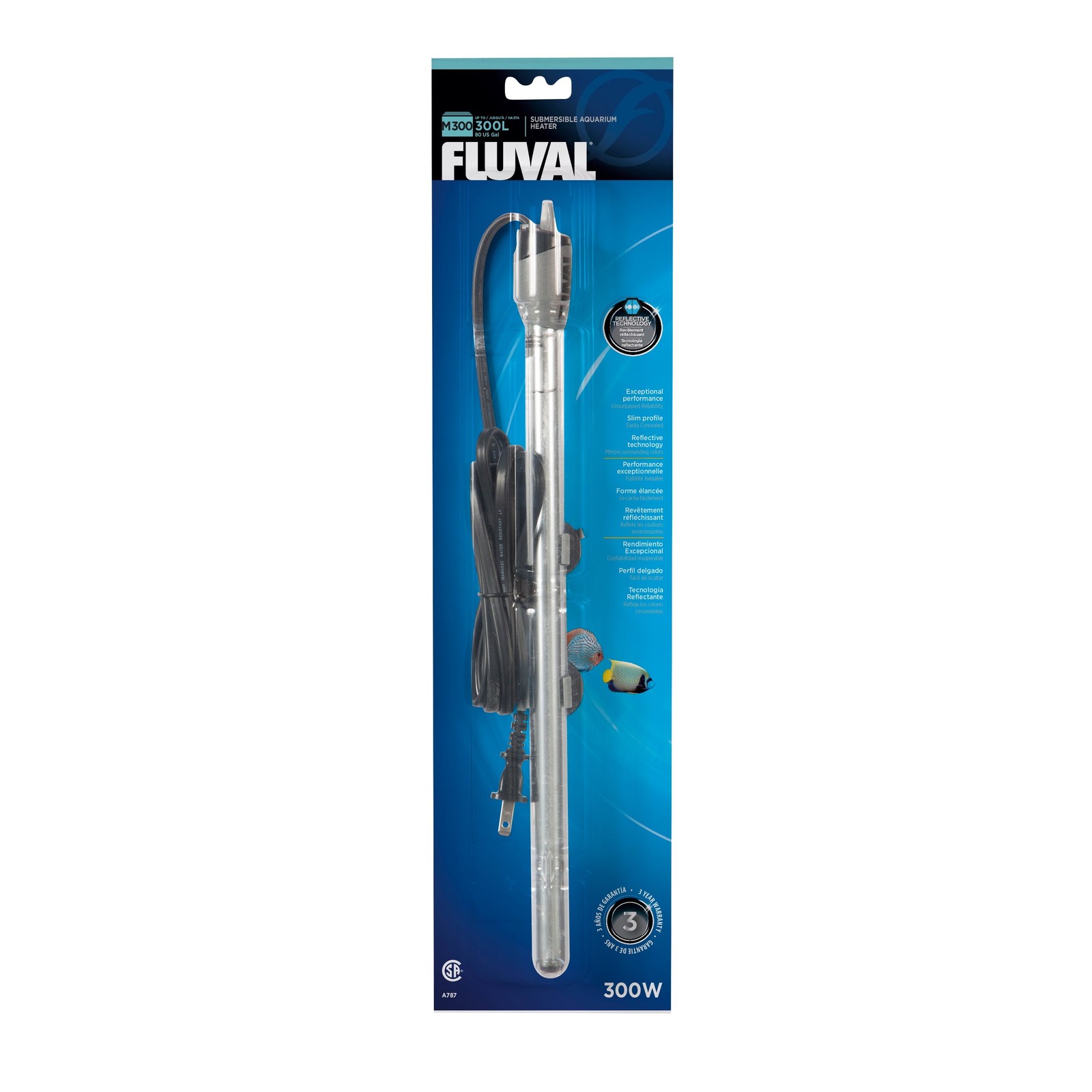 Fluval M300 Watt Submersible Aquarium Heater
