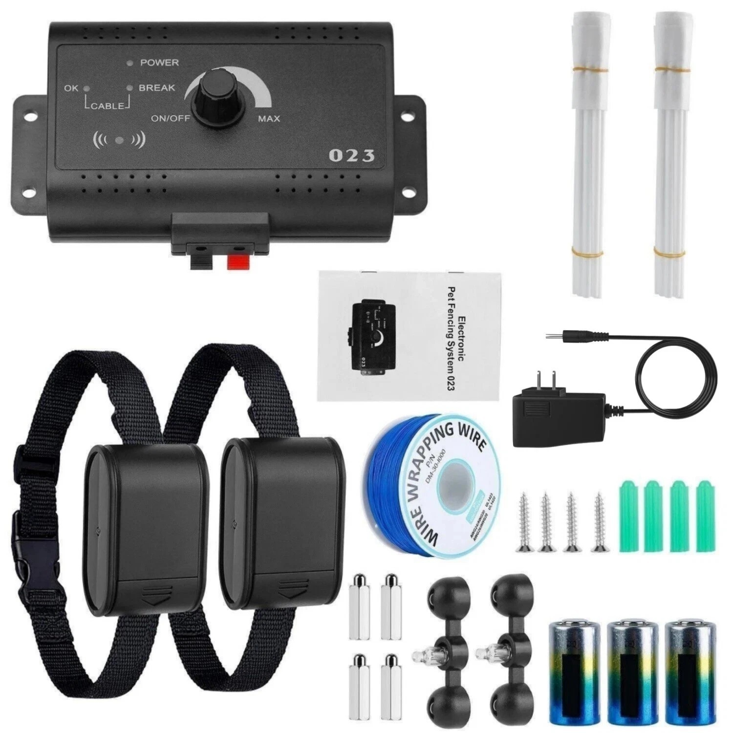 Underground Waterproof Electric Dog Pet Fence System - 2-3 S...