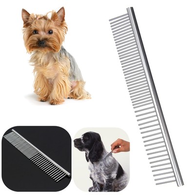 Durable Metal Pet Dog Cat Brush Shedding Grooming Long Short...