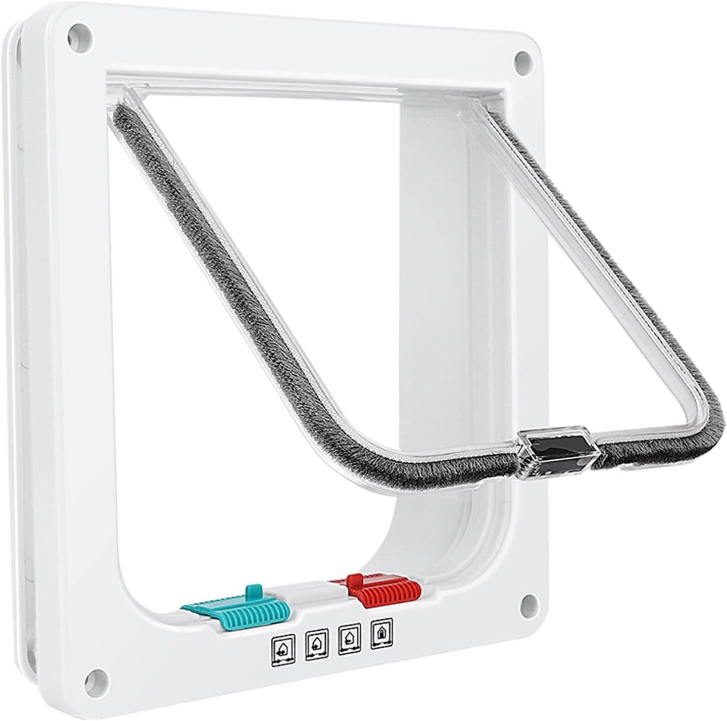 Pet Door Lock Kit - Interior & Exterior Sliding Door Access...
