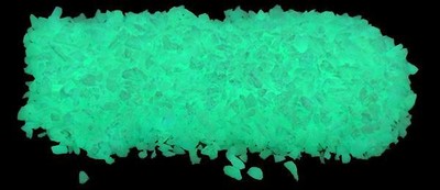 Micro Green Glow In The Dark Rubble Aquariums Fish Tank Grav...