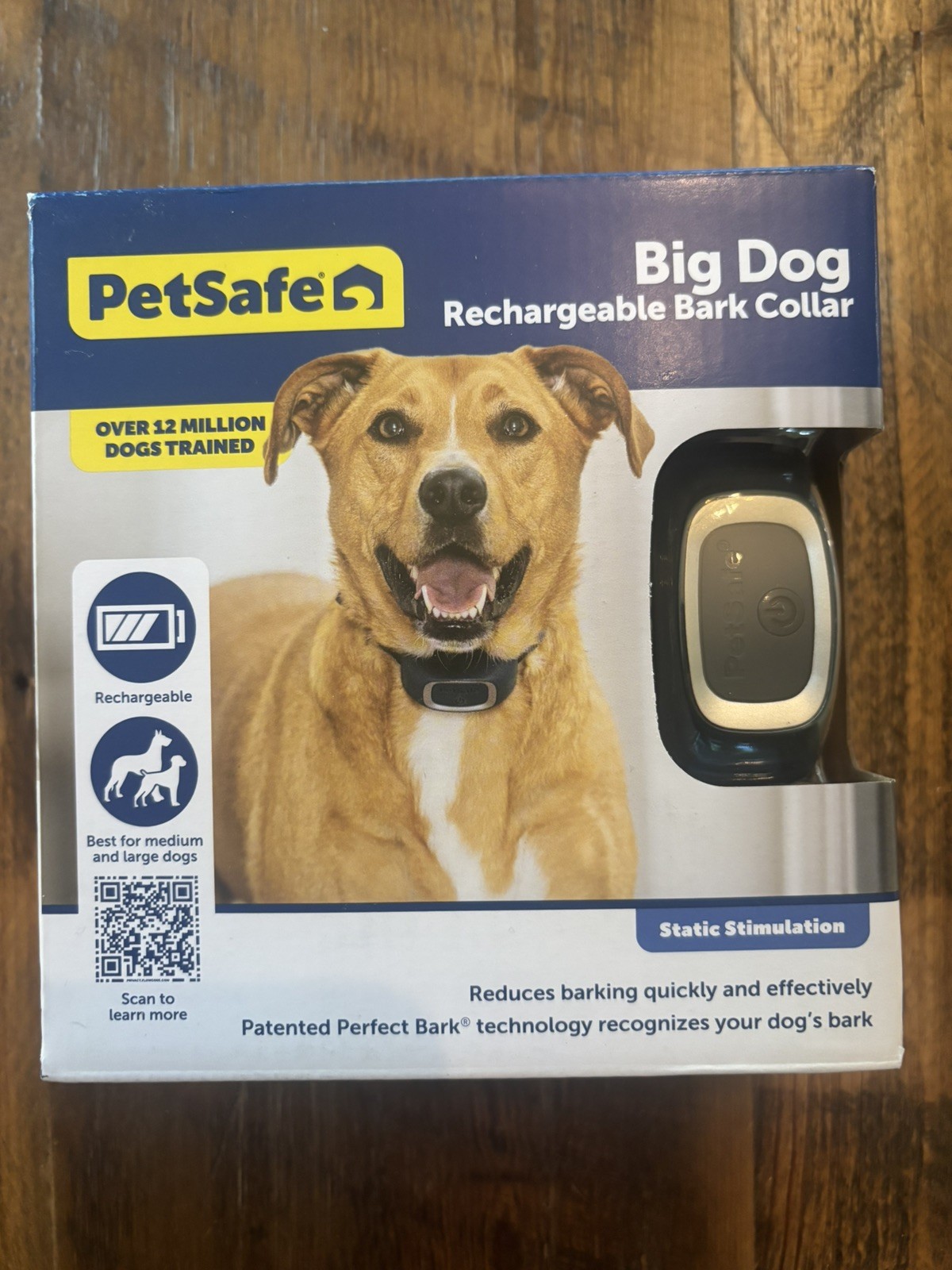 PetSafe Big Dog Rechargeable Bark Collar - Model PBC00-15999