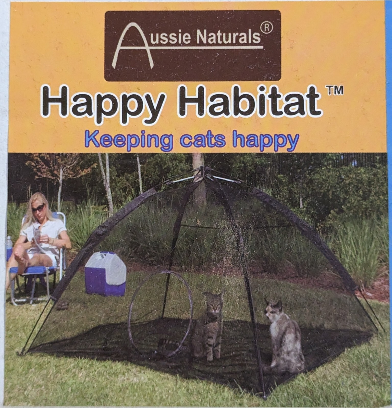 Aussie Naturals Outdoor Cat Cage