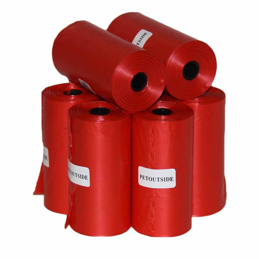 Unscented Dog Waste Bags Refill Rolls - Choose Color & Quant...