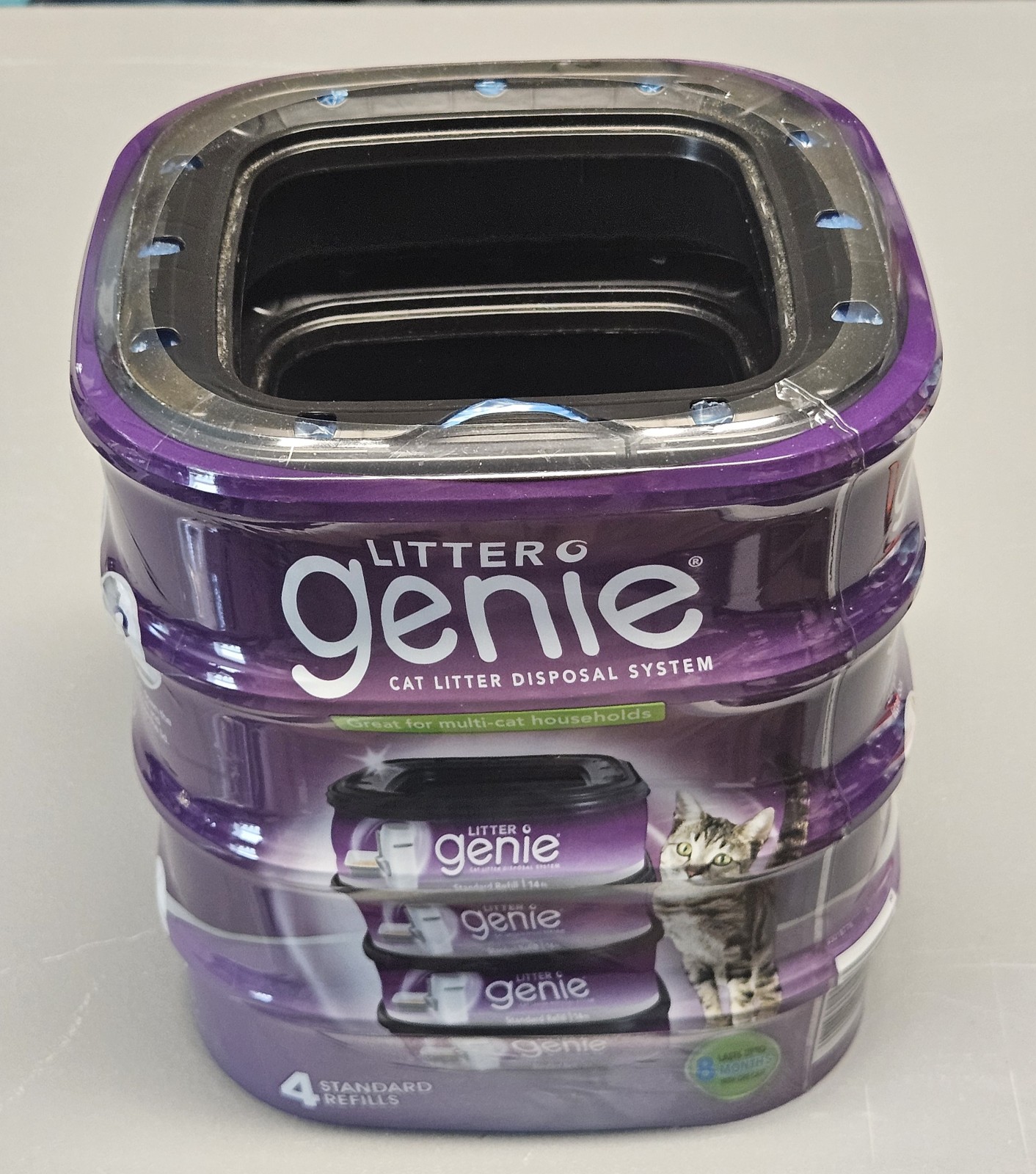 Litter Genie Cat Litter Disposal System 4 Pack