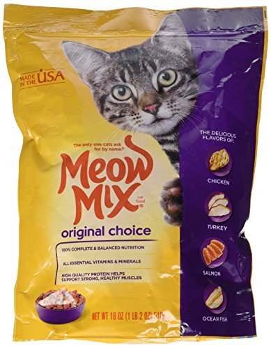 Meow Mix Original Choice Dry Cat Food Small Bag