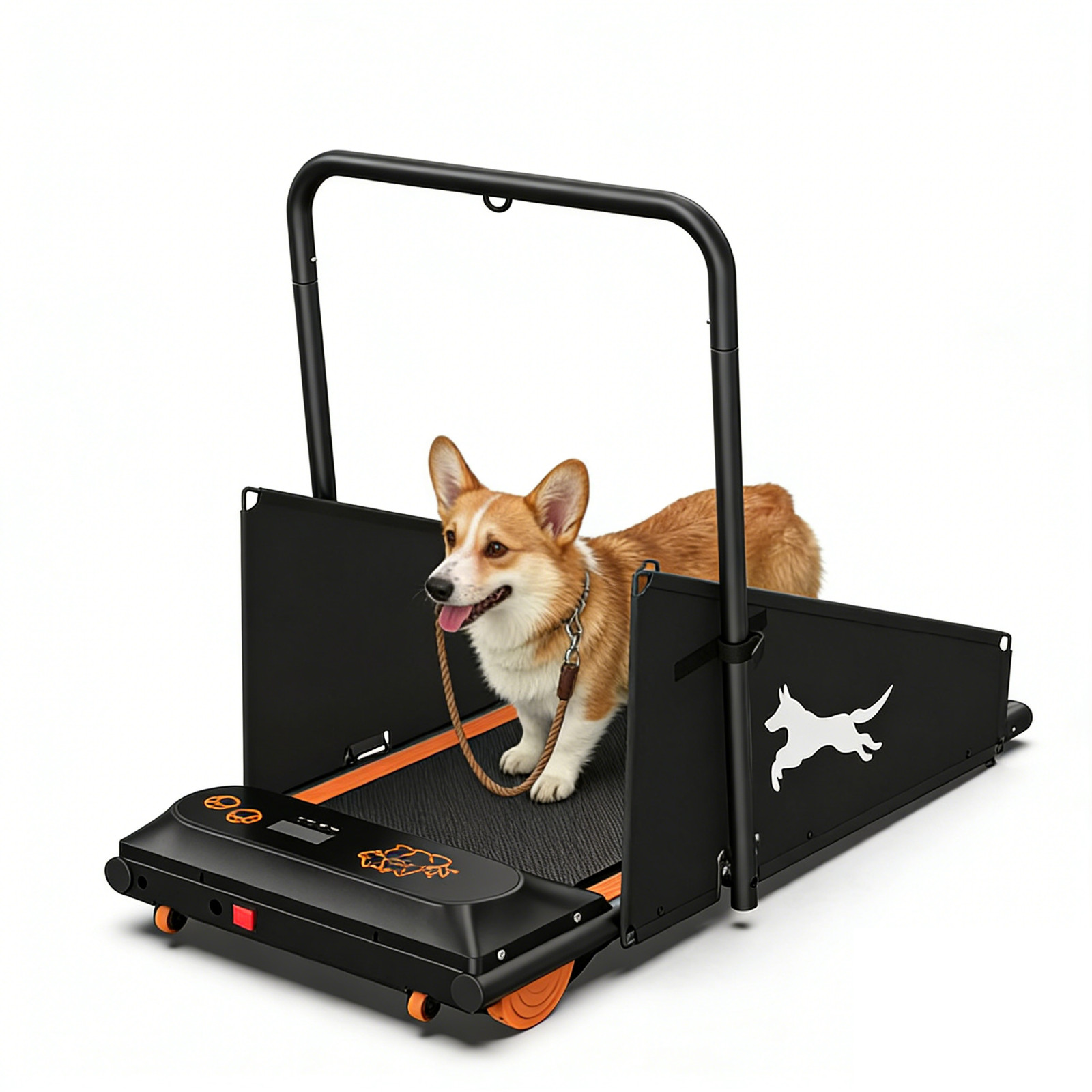 Dog Treadmill - 2 in 1 Model: SMD Black Remote Pet Running M...