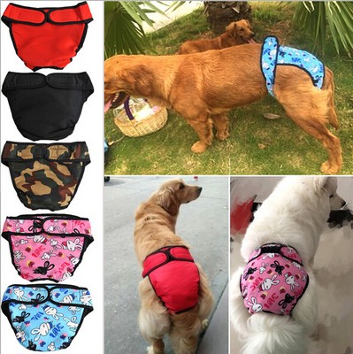 Reusable Washable Dog Diaper Physiological Pants Female Big...