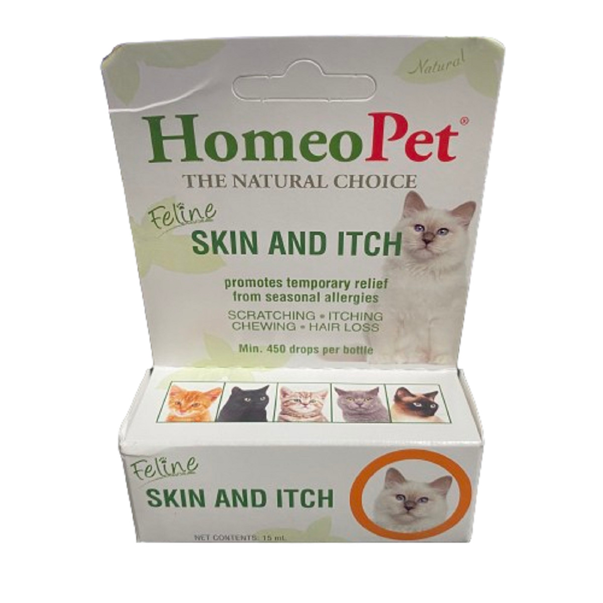 HomeoPet Feline Skin And Itch 15 ml