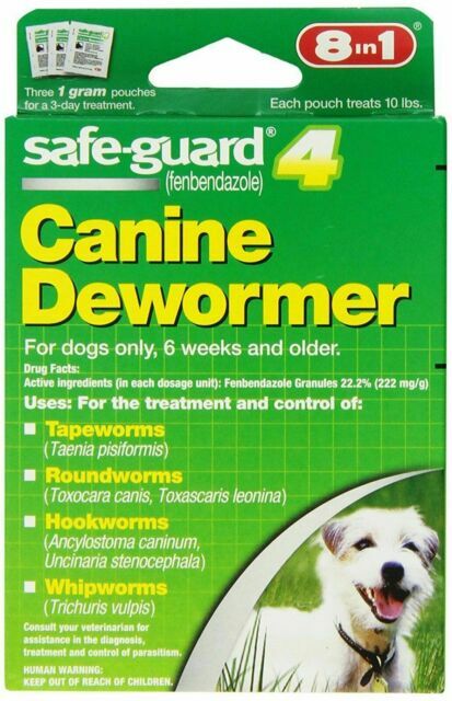 SafeGuard Dewormer for Small Dogs - 3 Day Treatment