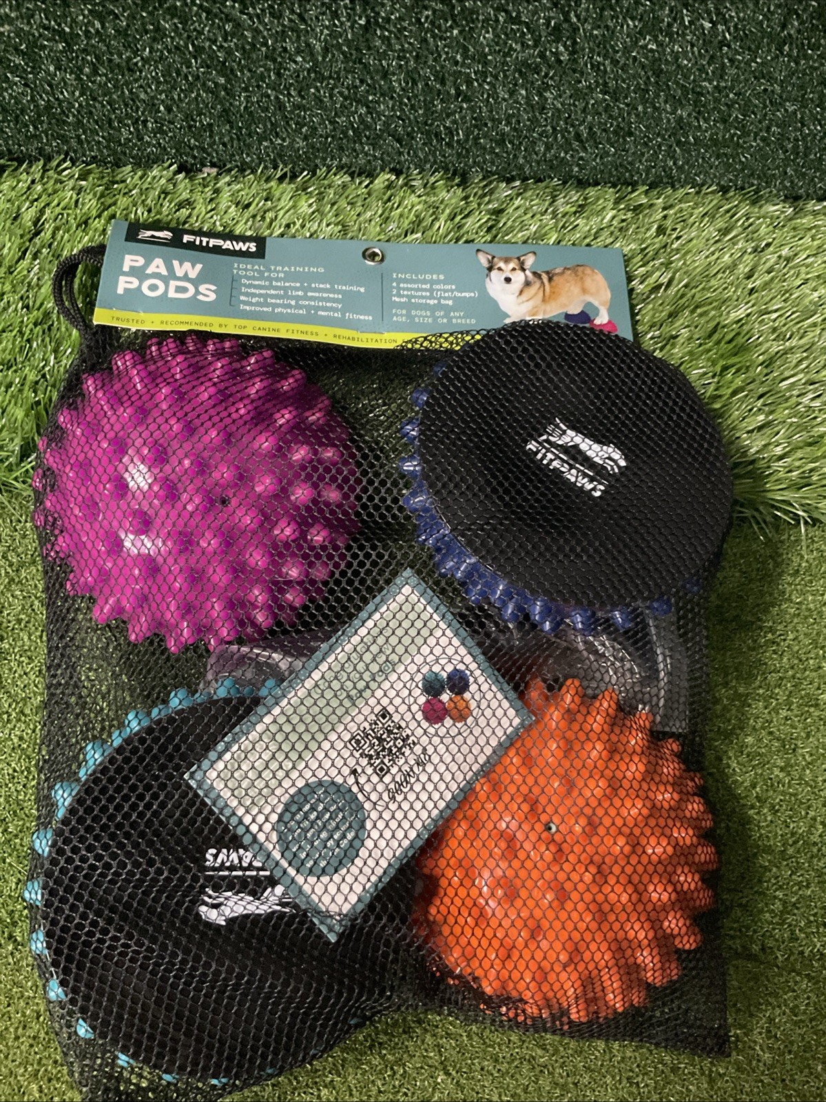 FitPAWS Dog Agility Paw Pods