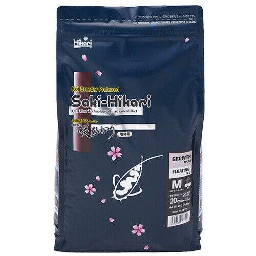 Hikari Saki-Hikari Growth Koi Food Medium Pellet (4.4 lbs)