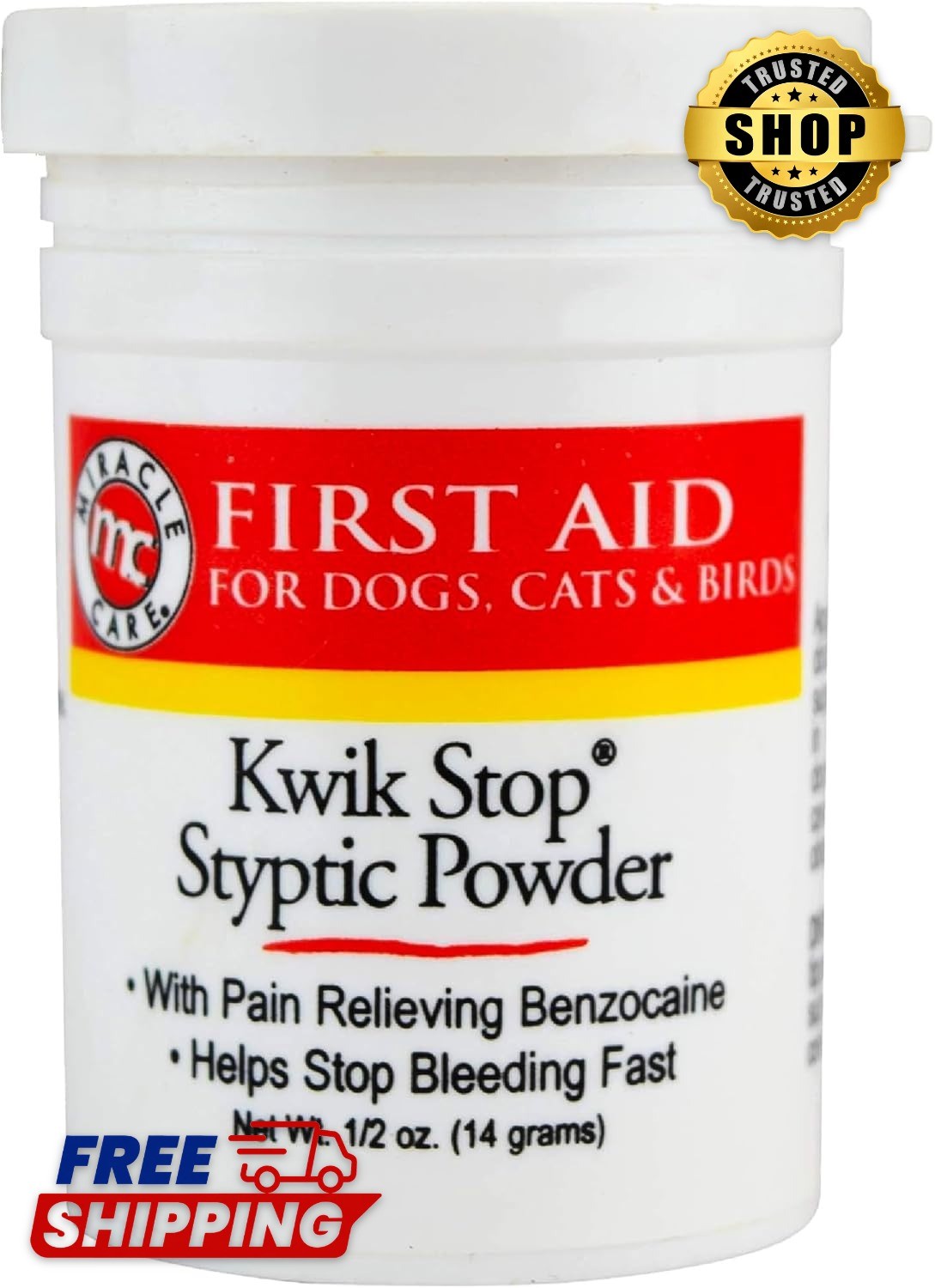 Styptic Powder for Pets | Fast Acting Blood Stop Aid