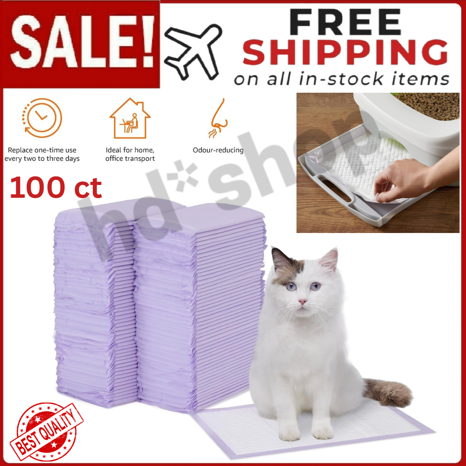 Cat Pad Refills for Tidy Little Cats Breeze Litter System -...