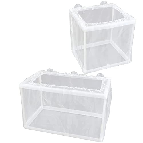 Aquarium Fish Breeding Box - Isolation & Hatching Kit (2 Pac...