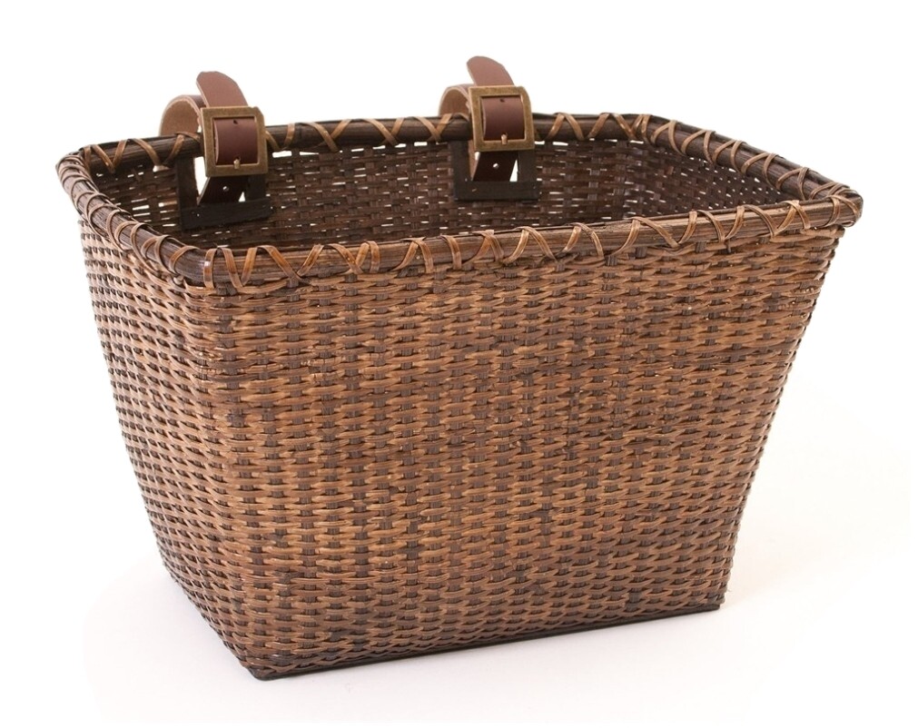 Retrospect Toto Basket - Rectangular Cane Woven - Authentic...