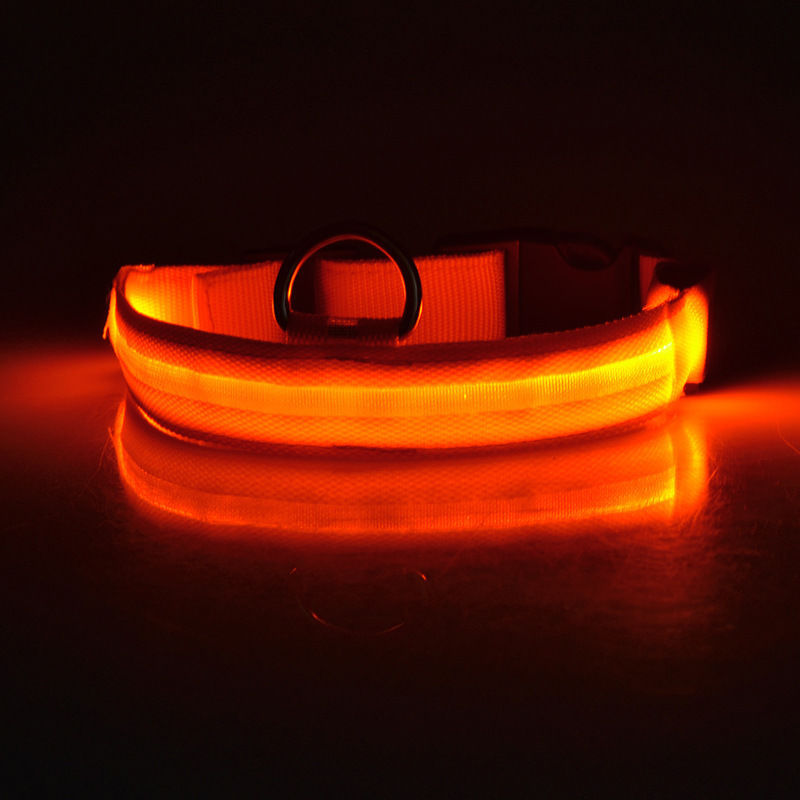 Adjustable LED Night Safety Dog Collar