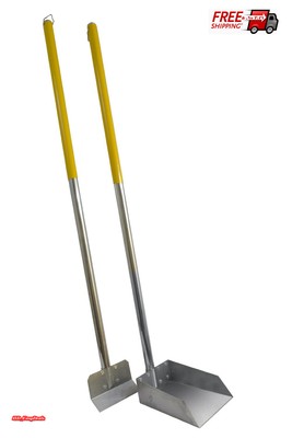 Dog Pooper Scooper/Spade 3' Handle Clean Pick Up Pet Waste G...