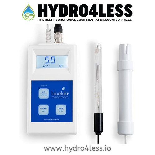 Bluelab METCOM Combo Meter pH, Temperature, Conductivity Kit