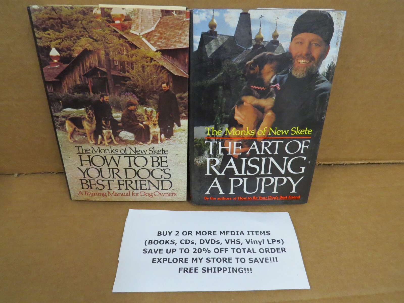 Monks' Puppy & Dog Friendship Guide Bookset