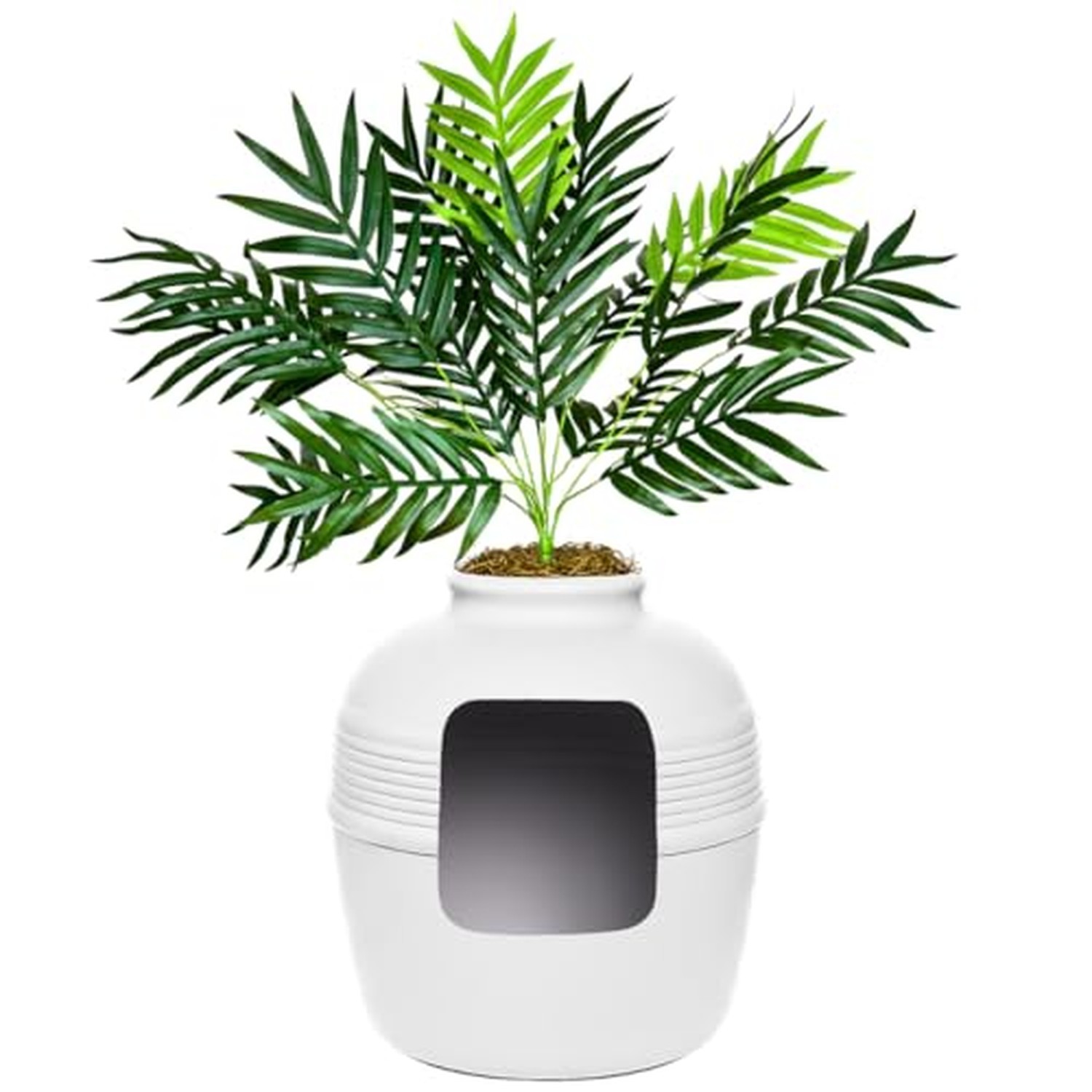 Decorative Cat Litter Box Planter - Original Hidden Design