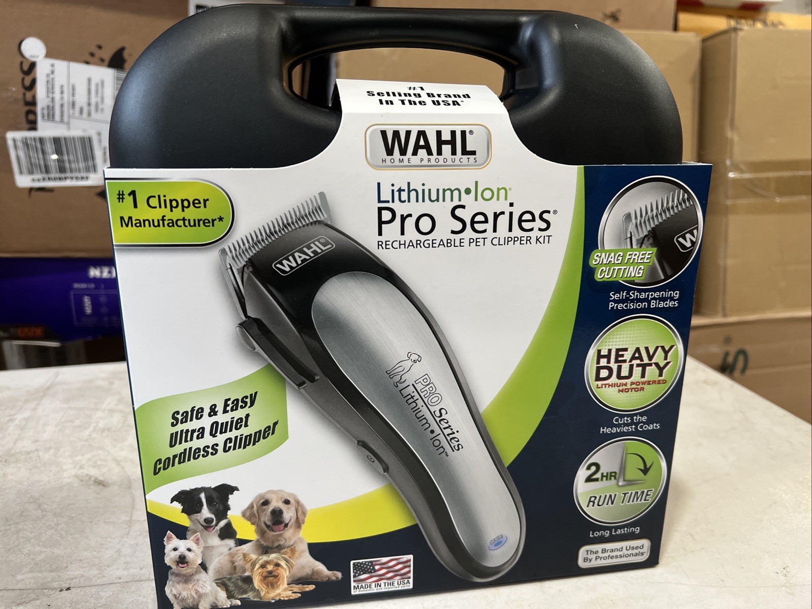 Wahl Pet Clippers Grooming Kit Model 9766 NIB