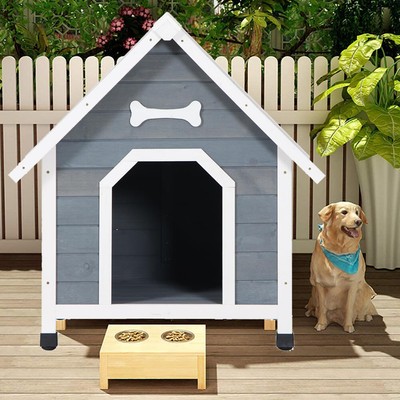 Dog Houses For Dogs Outside Indoor Weatherproof Dog Puppy Ke...