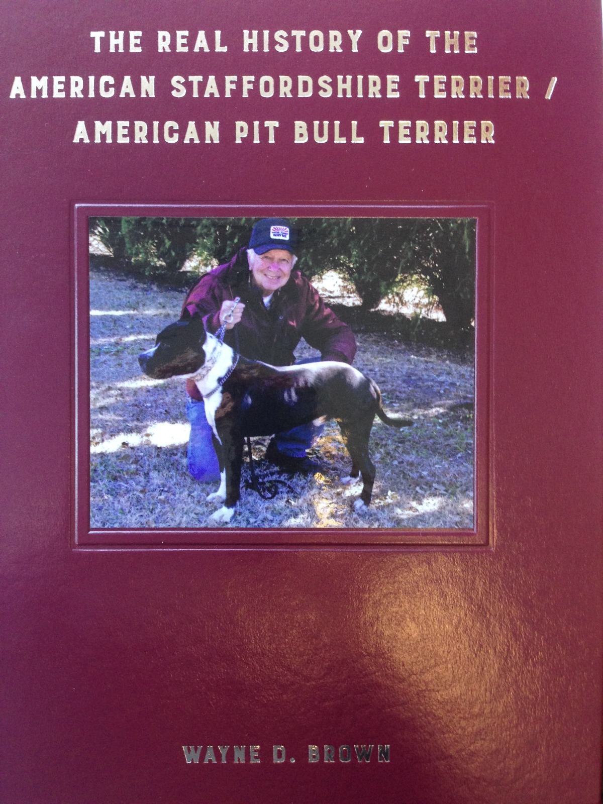 Wayne Brown Signed American Pit Bull Terrier