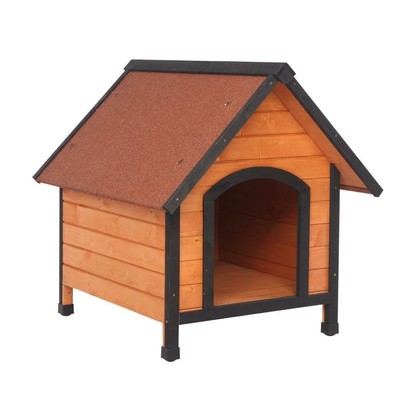 Fir Wood Dog Sleep Play House Pet Outdoor Bed Wood Shelter H...
