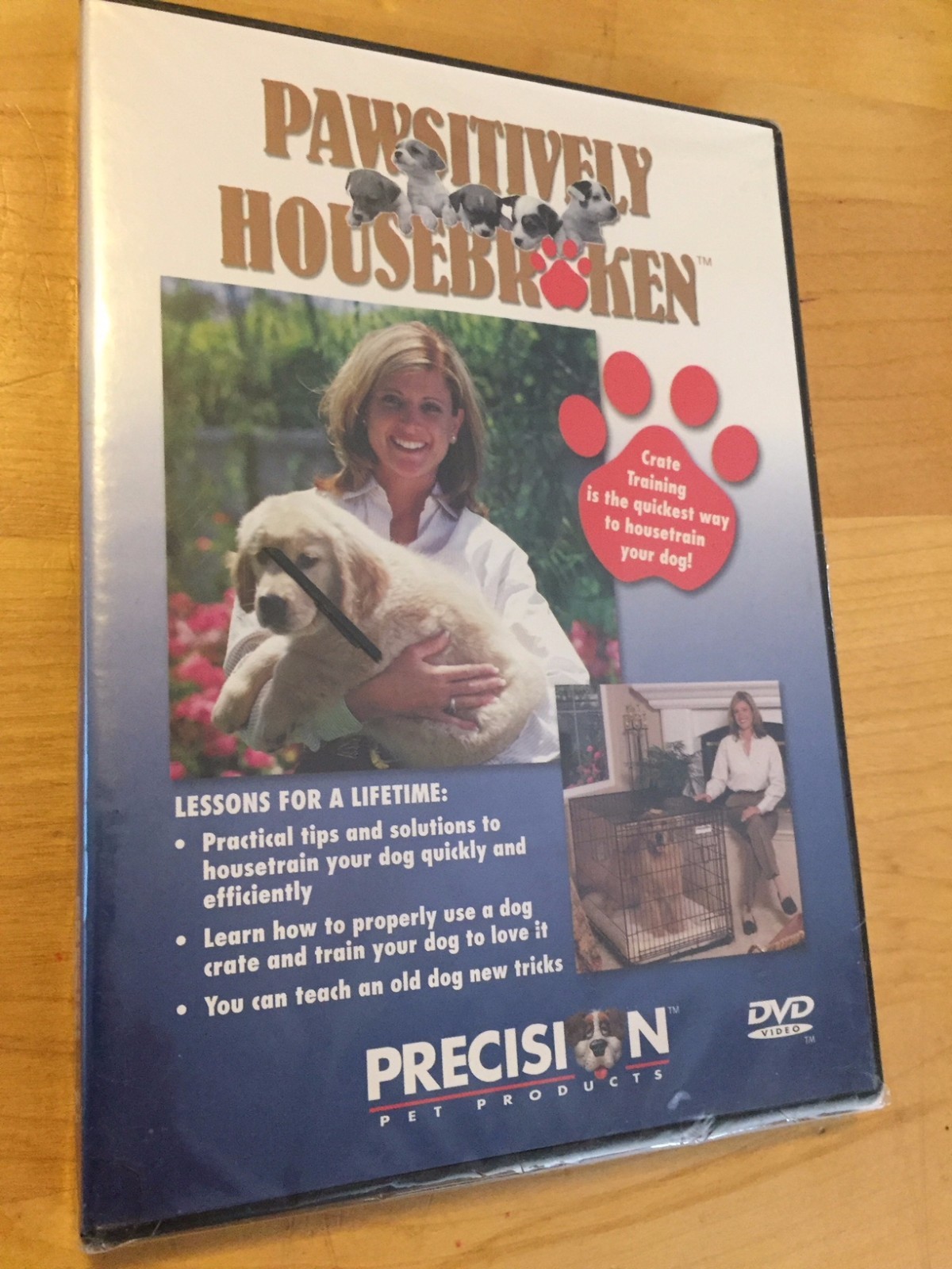 Pawsitively Housebroken Dog Crate Training DVD Video