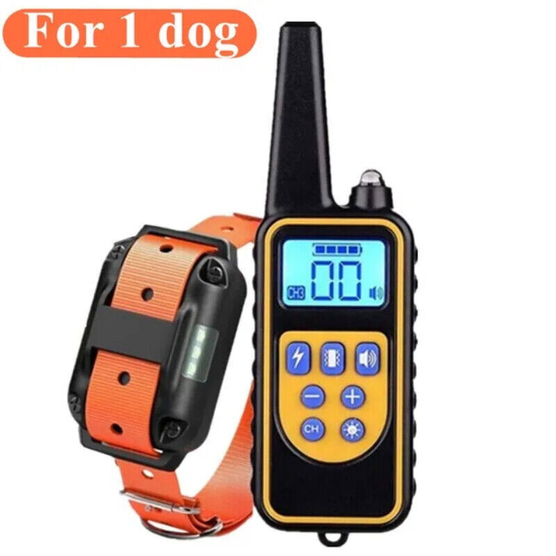 Electric Bark Training Collar - Rechargeable Anti-Bark Devic...