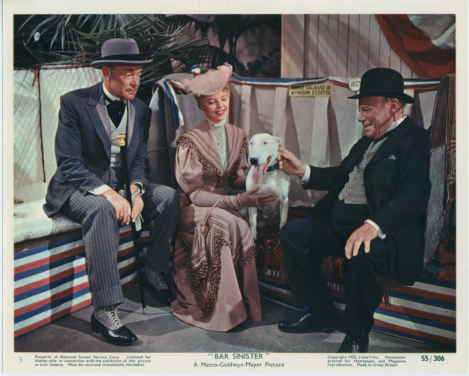 1955 Dean Jagger Bull Terrier Lobby Still